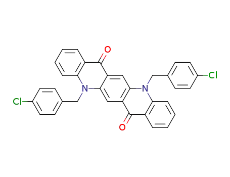 5,12-Bis-(4-chloro-benzyl)-5,12-dihydro-quino[2,3-b]acridine-7,14-dione