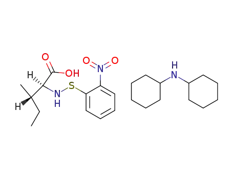 2-nitrophenylsulphenyl-L-isoleucine dicyclohexylammonium salt