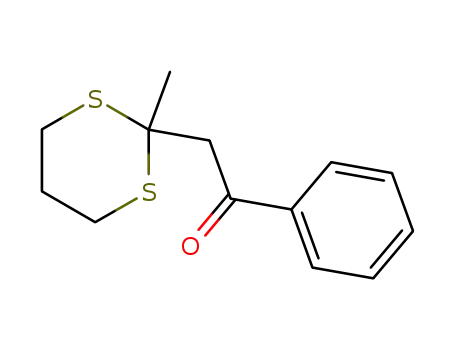 2-(2-Methyl-1,3-dithian-2-yl)acetophenon