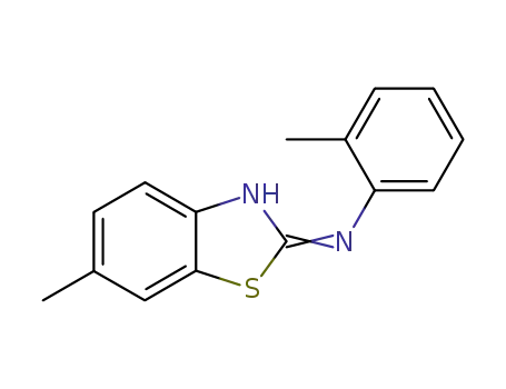 2-o-tolylimino-6-methylbenzothiazoline