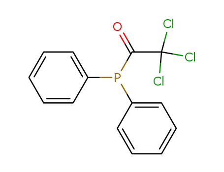 Diphenyl(trichloracetyl)phosphan