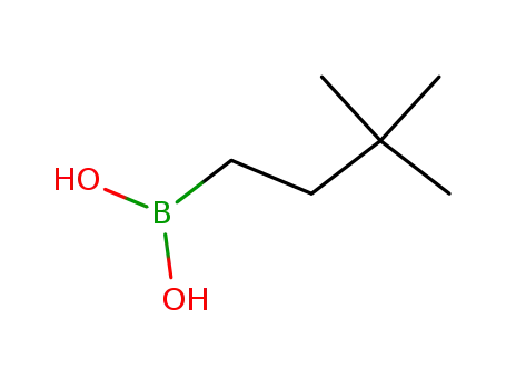 Molecular Structure of 140614-17-1 (Boronic acid, (3,3-dimethylbutyl)-)