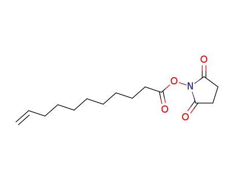 Molecular Structure of 110661-49-9 (2,5-Pyrrolidinedione, 1-[(1-oxo-10-undecenyl)oxy]-)