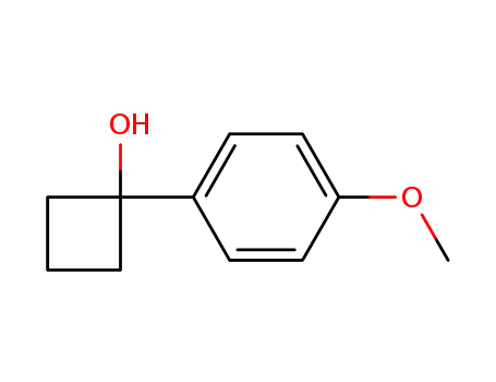 1-(4-methoxyphenyl)cyclobutan-1-ol