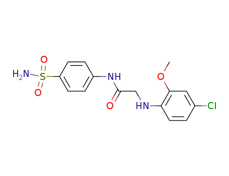 2-(4-Chloro-2-methoxy-phenylamino)-N-(4-sulfamoyl-phenyl)-acetamide