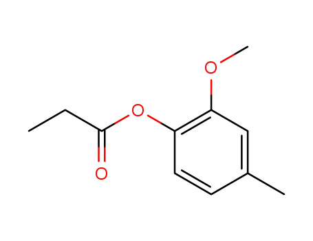 Propionic acid 2-methoxy-4-methyl-phenyl ester