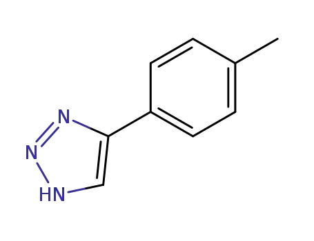 Molecular Structure of 5301-96-2 (4-(4-Methylphenyl)-1H-1,2,3-triazole)