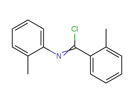 2-Methyl-N-o-tolyl-benzimidoyl chloride
