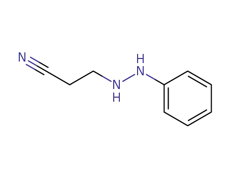 Molecular Structure of 26955-79-3 (1-PHENYL-2-(B-CYANOETHYL)HYDRAZINE)