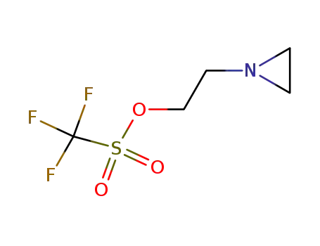2-(1-aziridinyl)ethyl trifluoromethanesulfonate