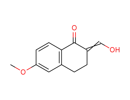 (2E)-2-(hydroxymethylidene)-6-methoxy-3,4-dihydronaphthalen-1-one