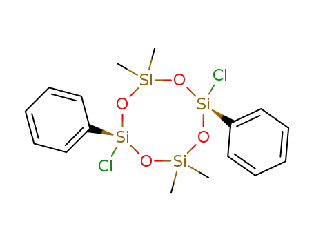 2,6-Dichloro-4,4,8,8-tetramethyl-2,6-diphenyl-[1,3,5,7,2,4,6,8]tetroxatetrasilocane
