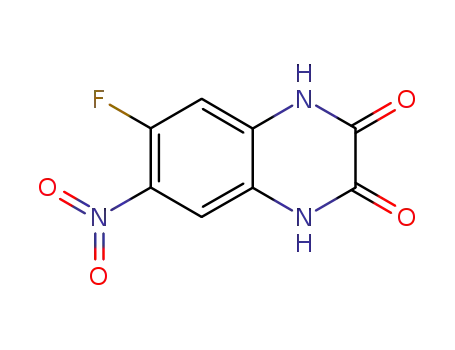 7-fluoro-6-nitro-1,4-dihydroquinoxaline-2,3-dione