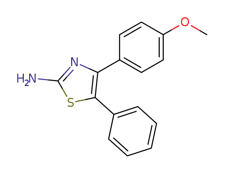 4-(4-methoxyphenyl)-5-phenyl-2-aminothiazole