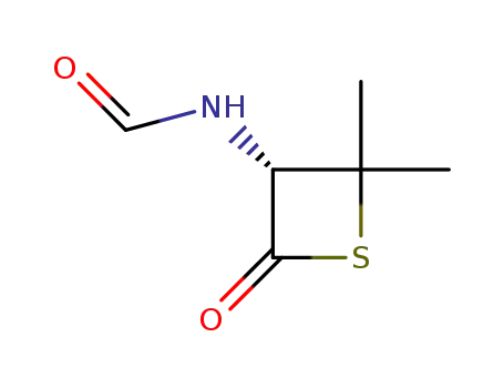 (3R)-3-formamido-4,4-dimethylthietan-2-one