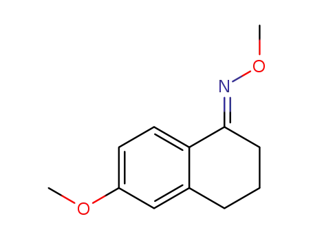 (E)-6-methoxy-3,4-dihydronaphthalen-1(2H)-one O-methyloxime