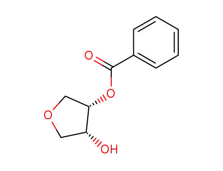 cis-3-benzoyloxy-4-hydroxytetrahydrofuran