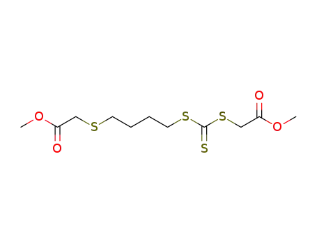 methoxycarbonylmethyl 4-(methoxycarbonylmethylthio)butyl trithiocarbonate