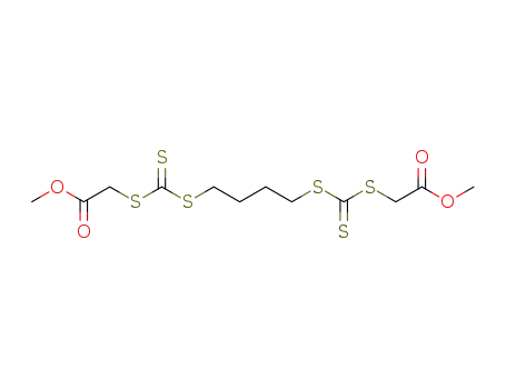 1,4-butanediyl bis(methoxycarbonylmethyl trithiocarbonate)