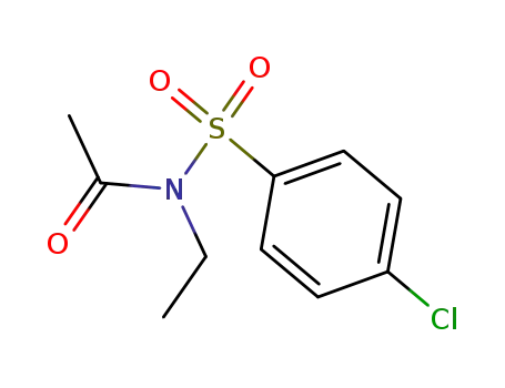 N-acetyl-N-ethyl-4-chlorobenzenesulfonamide