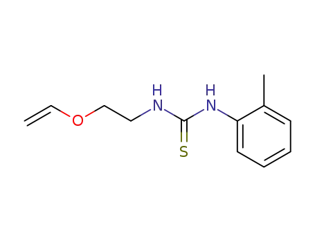 1-o-Tolyl-3-(2-vinyloxy-ethyl)-thiourea