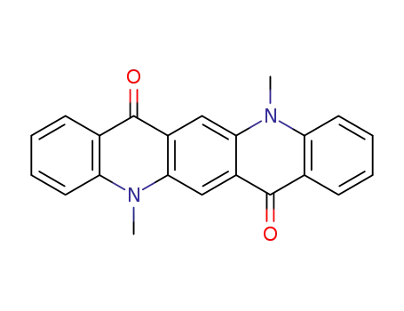 Molecular Structure of 19205-19-7 (N,N'-Dimethylquinacridone)