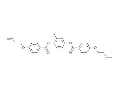 2-methyl-1,4-bis[4-(4-butenyloxy)benzoyl]hydroquinone