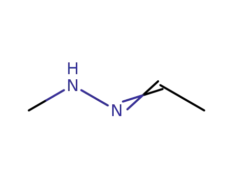 Molecular Structure of 17167-73-6 (Acetaldehyde methyl hydrazone)