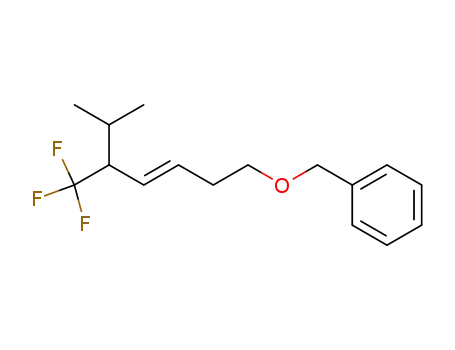 (E)-1-benzyloxy-5-(trifluoromethyl)-6-methylhept-3-ene