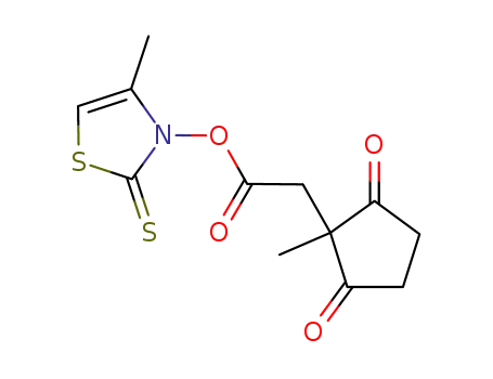 (1-Methyl-2,5-dioxo-cyclopentyl)-acetic acid 4-methyl-2-thioxo-thiazol-3-yl ester