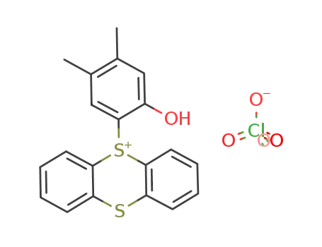 5-(2-Hydroxy-4,5-dimethyl-phenyl)-thianthren-5-ium; perchlorate