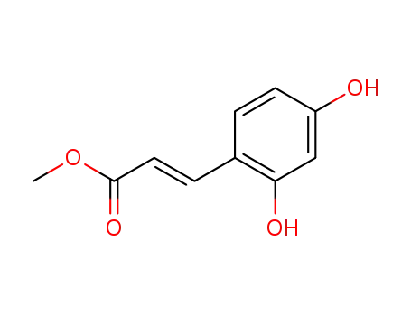 3-(2’,4’-dihydroxyphenyl)-(E)-propenoic acid methyl ester