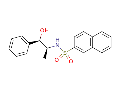 Naphthalene-2-sulfonic acid ((1S,2R)-2-hydroxy-1-methyl-2-phenyl-ethyl)-amide