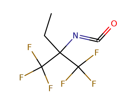 (1,1,1-trifluoro-2-(trifluoromethyl)-but-2-yl)isocyanate