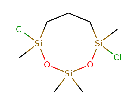4,8-dichloro-2,2,4,8-tetramethyl-1,3-dioxa-2,4,8-trisilacyclooctane