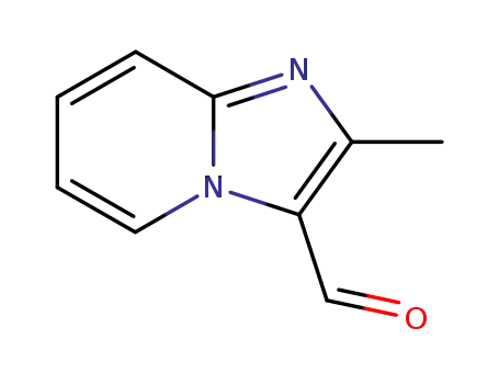 Molecular Structure of 30384-93-1 (2-METHYL-IMIDAZO[1,2-A]PYRIDINE-3-CARBALDEHYDE)