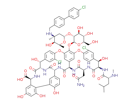 N-4-(4’-chlorobiphenyl)methyl vancomycin