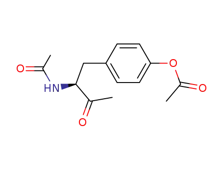 3-acetamido-4-(4-acetoxyphenyl)butan-2-one