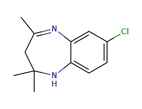 7-chloro-2,2,4-trimethyl-2,3-dihydro-1H-benzo[b][1,4]diazepine