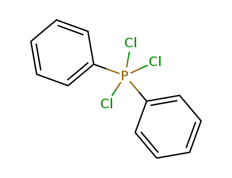 Molecular Structure of 1017-89-6 (Phosphorane, trichlorodiphenyl-)