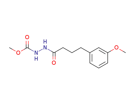 methyl 2-[4-(3-methoxyphenyl)butanoyl]hydrazinecarboxylate