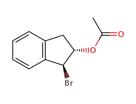 Acetic acid (1S,2S)-1-bromo-indan-2-yl ester