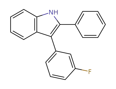 3-(3-fluorophenyl)-2-phenyl-1H-indole