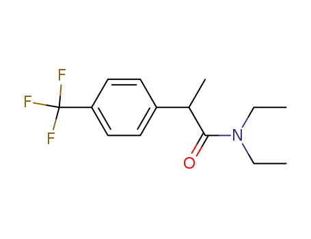 N,N-diethyl-2-(4-(trifluoromethyl)phenyl)propanamide
