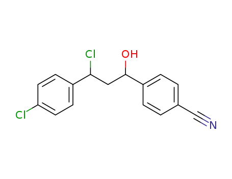 4-[3-chloro-3-(4-chloro-phenyl)-1-hydroxy-propyl]-benzonitrile