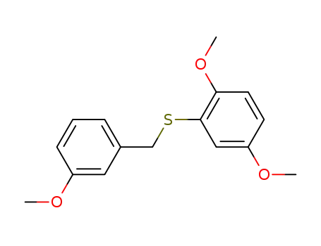 1,4-Dimethoxy-2-[(3-methoxybenzyl)thio]benzol