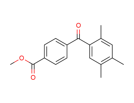 4-(2,4,5-trimethyl-benzoyl)-benzoic acid methyl ester