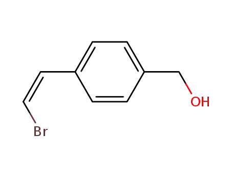 (Z)-1-bromo-2-(4-hydroxymethylphenyl)ethene