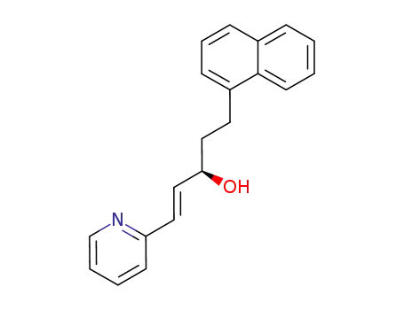 (E)-(R)-5-Naphthalen-1-yl-1-pyridin-2-yl-pent-1-en-3-ol