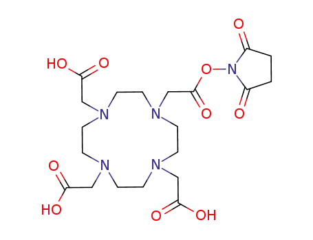 1,4,7,10-tetraazacyclododecane-1,4,7,10-tetraacetic acid mono(N-hydroxysuccinimidyl ester)